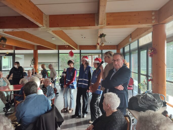 Résidences de Concarneau : Remise des colis de fin d’année