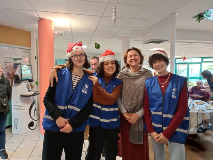 Résidences de Concarneau : Remise des colis de fin d’année