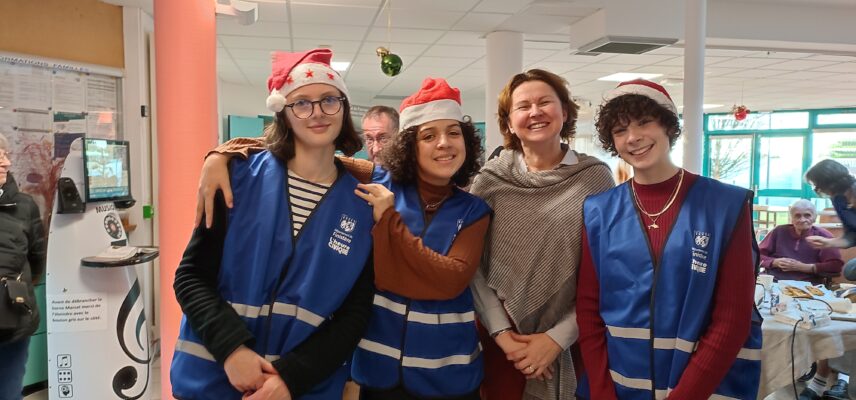 Résidences de Concarneau : Remise des colis de fin d’année