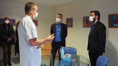 Venue du Directeur Délégation Finistère ARS : Une visite appréciée