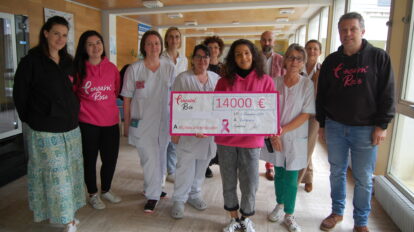 Hôpital de proximité Concarneau : Don de 14000€ de la Concarn'Rose