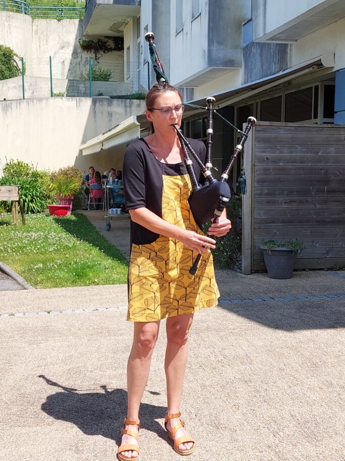 Résidence Ti Glazig : Passage du food truck « La roulotte de Sillery »