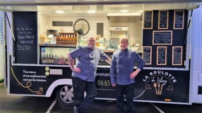 Résidence Ti Glazig : Passage du food truck