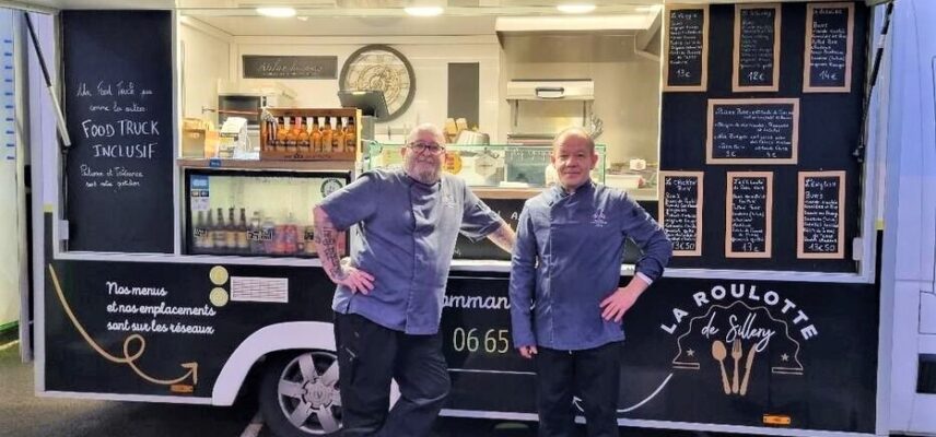 Résidence Ti Glazig : Passage du food truck « La roulotte de Sillery »
