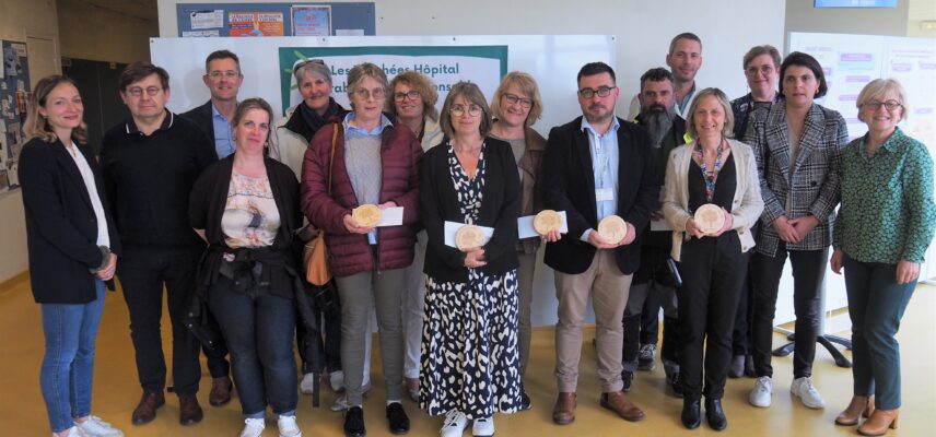 Hôpital Durable et Ecoresponsable : Remise de trophées aux agents