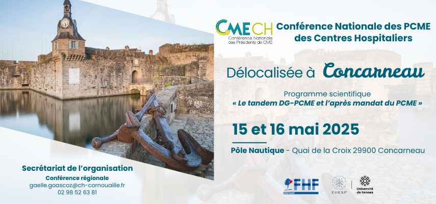 Conférence Nationale des PCME des Centres Hospitaliers 2025
