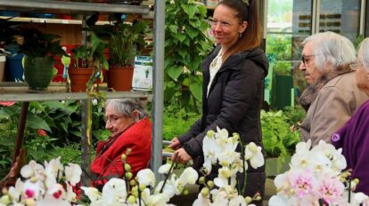 Résidence Ker Radeneg : Sortie Fleurie pour les résidents