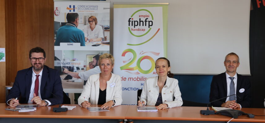 Handicap : Un partenariat renforcé entre le CH de Cornouaille et le FIPHFP