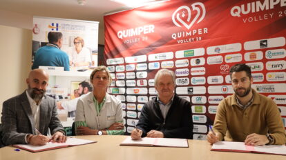 Le CH de Cornouaille et Quimper Volley 29 renouvellent leur partenariat autour de valeurs communes