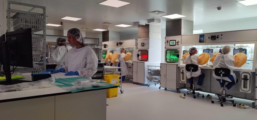 Chimiothérapies : Une unité de production de pointe