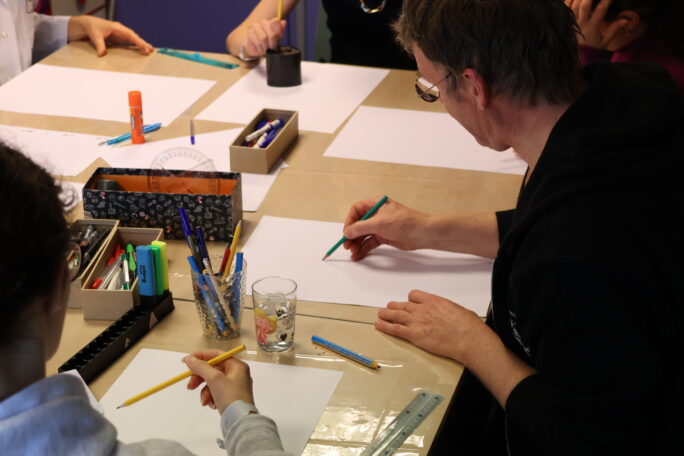 Penn Ar BD : L’auteur Kokor en initiation BD en pédiatrie