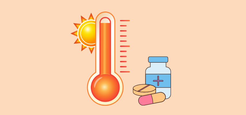 Fortes chaleurs, soleil et médicaments : Les bons réflexes