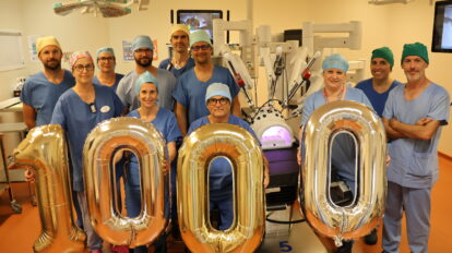 Chirurgie urologique : 1 000e intervention robot-assistée