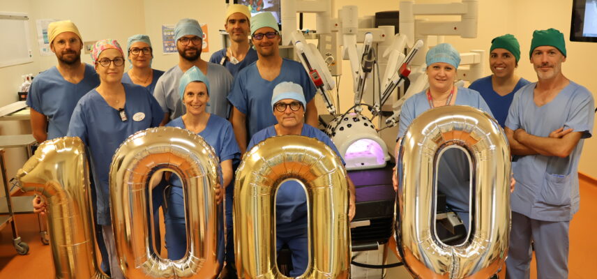 Chirurgie urologique : 1 000e intervention robot-assistée